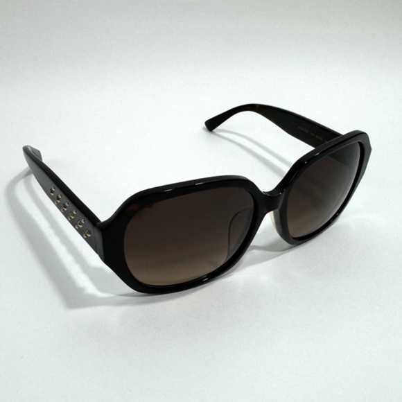 MCM 58mm Havana Brown Logo Square Designer Sunglasses with Case MCM619SA - Picture 3 of 11